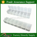 Plastic portable weekly medicine case/wholesale pill box